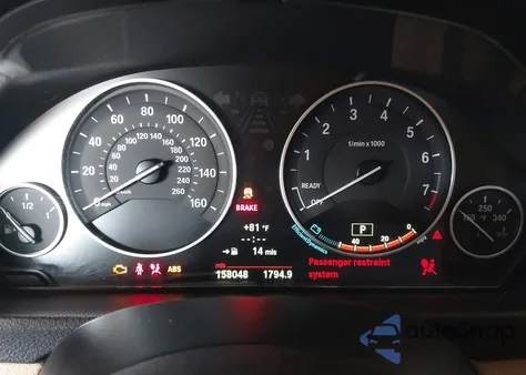 2013 BMW 328I z USA, uszkodzony, nr VIN WBA3A5C53DF358062